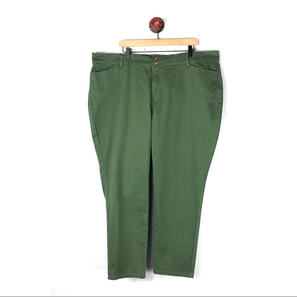 ModCloth 26 Jeans green straight leg
